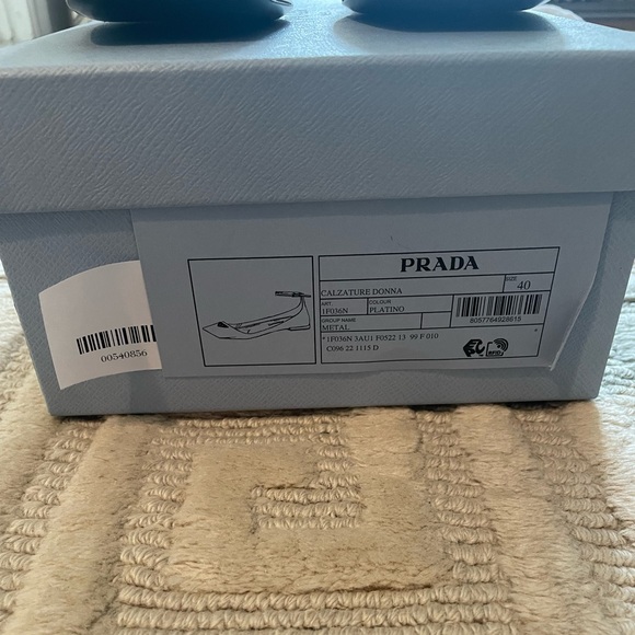 Prada metallic gold flats - Picture 9 of 11